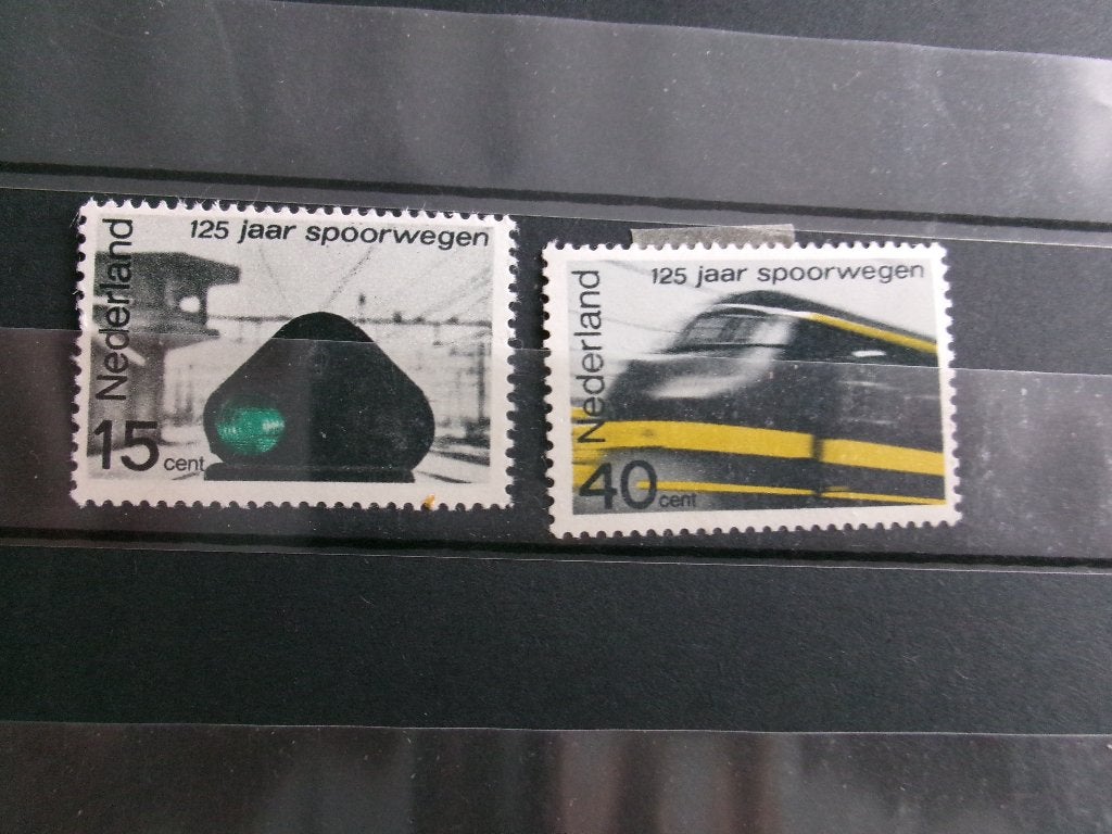 1964 - spoorwegen ongebruikt (3e), Postzegels en Munten, Postzegels | Nederland, Verzenden, Postfris