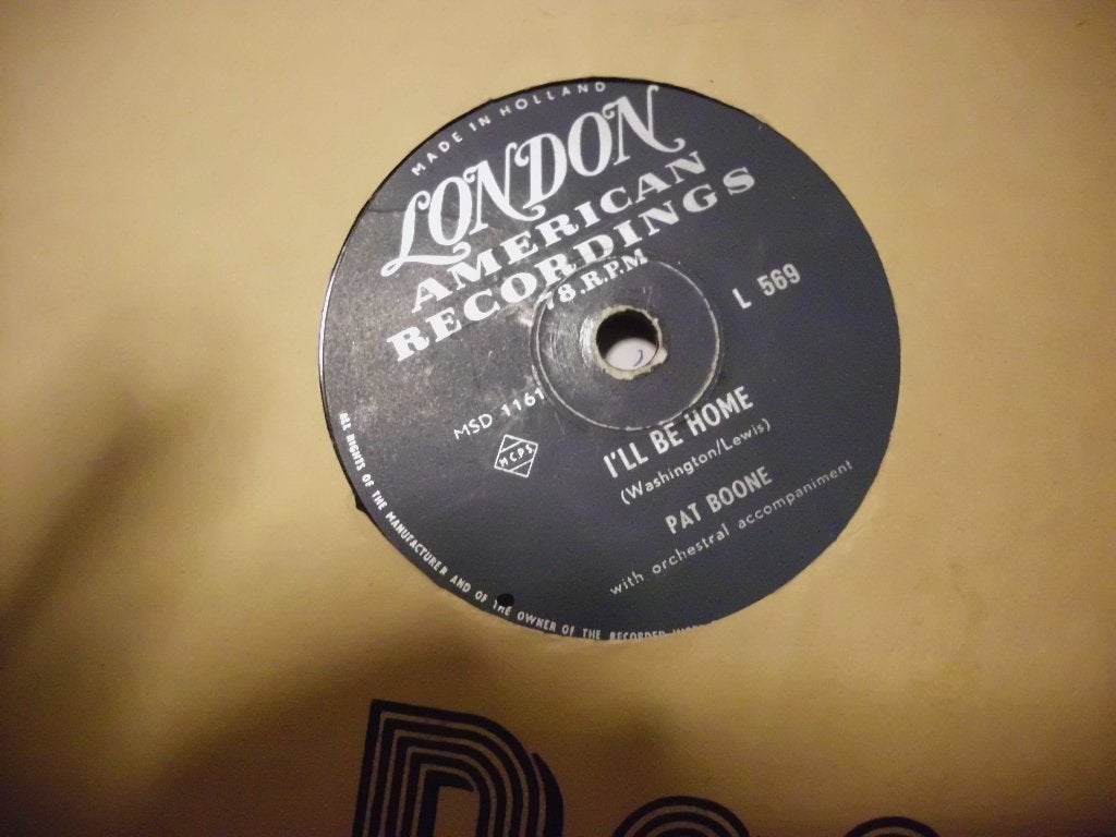 78 rpm pat boone, Ophalen of Verzenden, Gebruikt, 10 inch