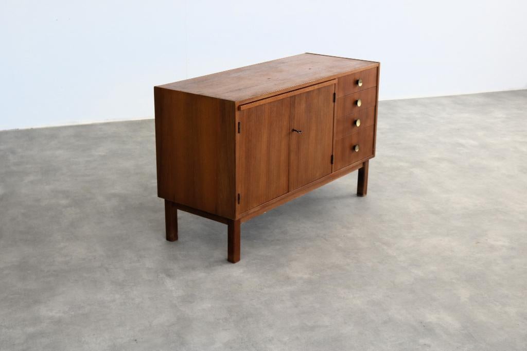 vintage sideboard | dressoir | jaren 60 | Zweeds, ., 150 tot 200 cm, Ophalen of Verzenden, Overige materialen