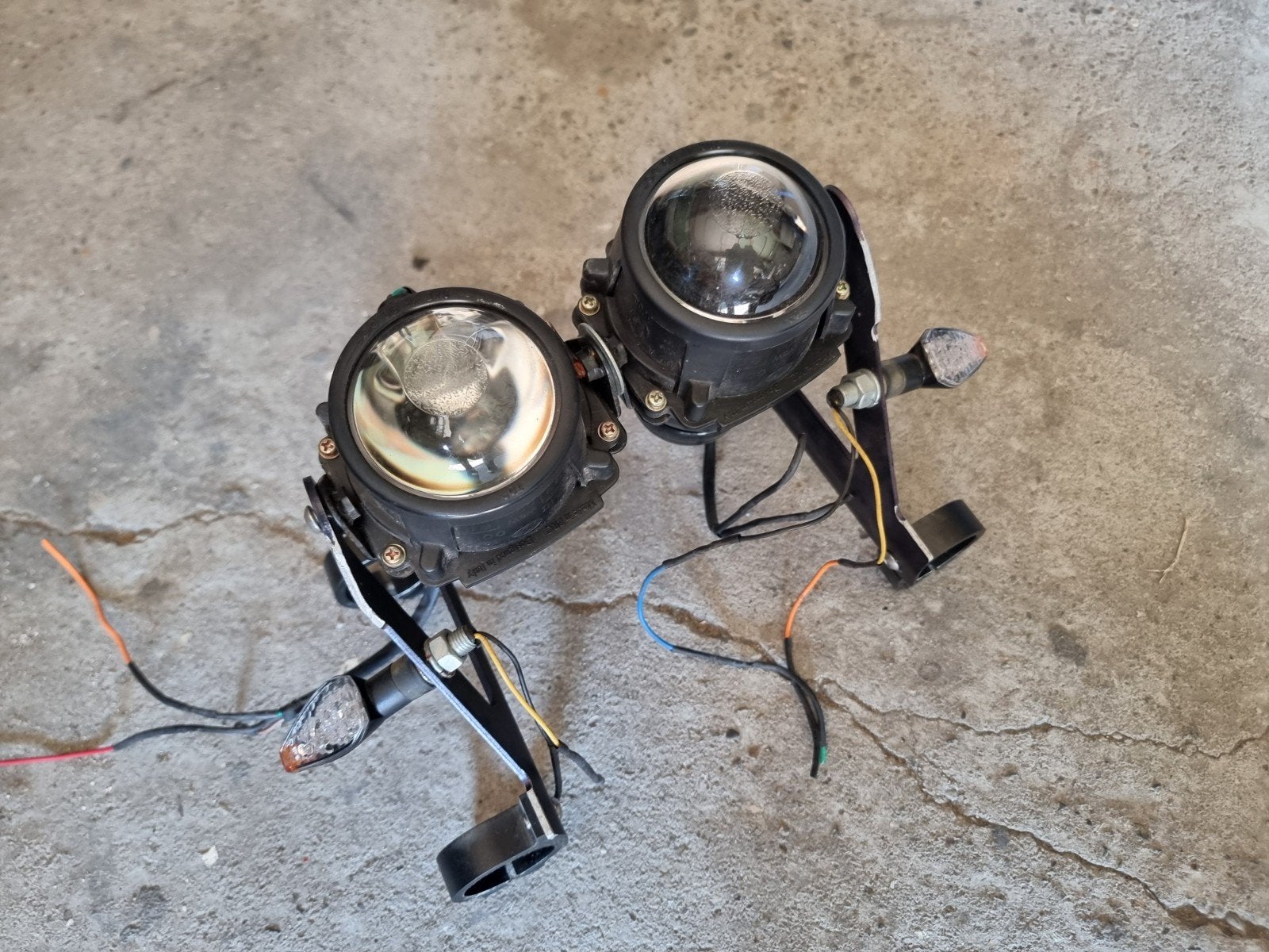 Universele LED Verstralers met Knipperlichten, Motoren, Ophalen
