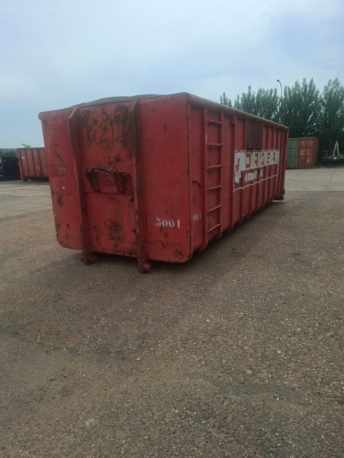 Haakarm container optrekcontainer nch kabelsysteem haak, Ophalen of Verzenden
