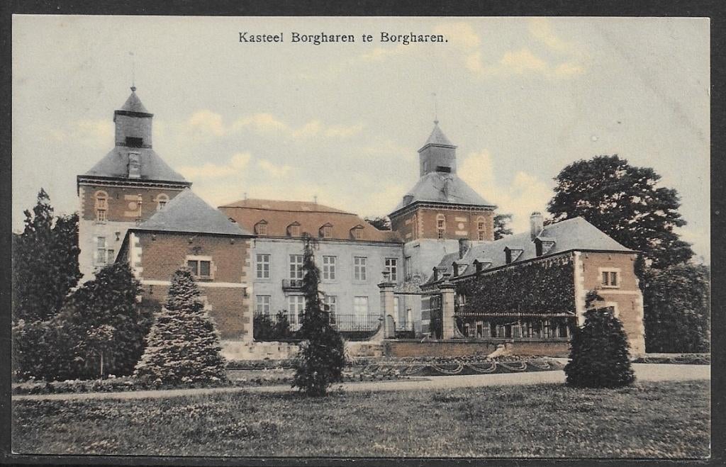 236 Borgharen, Kasteel te Borgharen, Ophalen of Verzenden, Voor 1920, Ongelopen, Noord-Brabant
