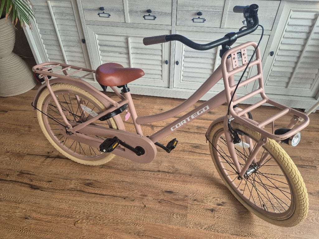 Meisjes fiets 22inch, Fietsen en Brommers, Ophalen, Gebruikt, Terugtraprem, 22 inch