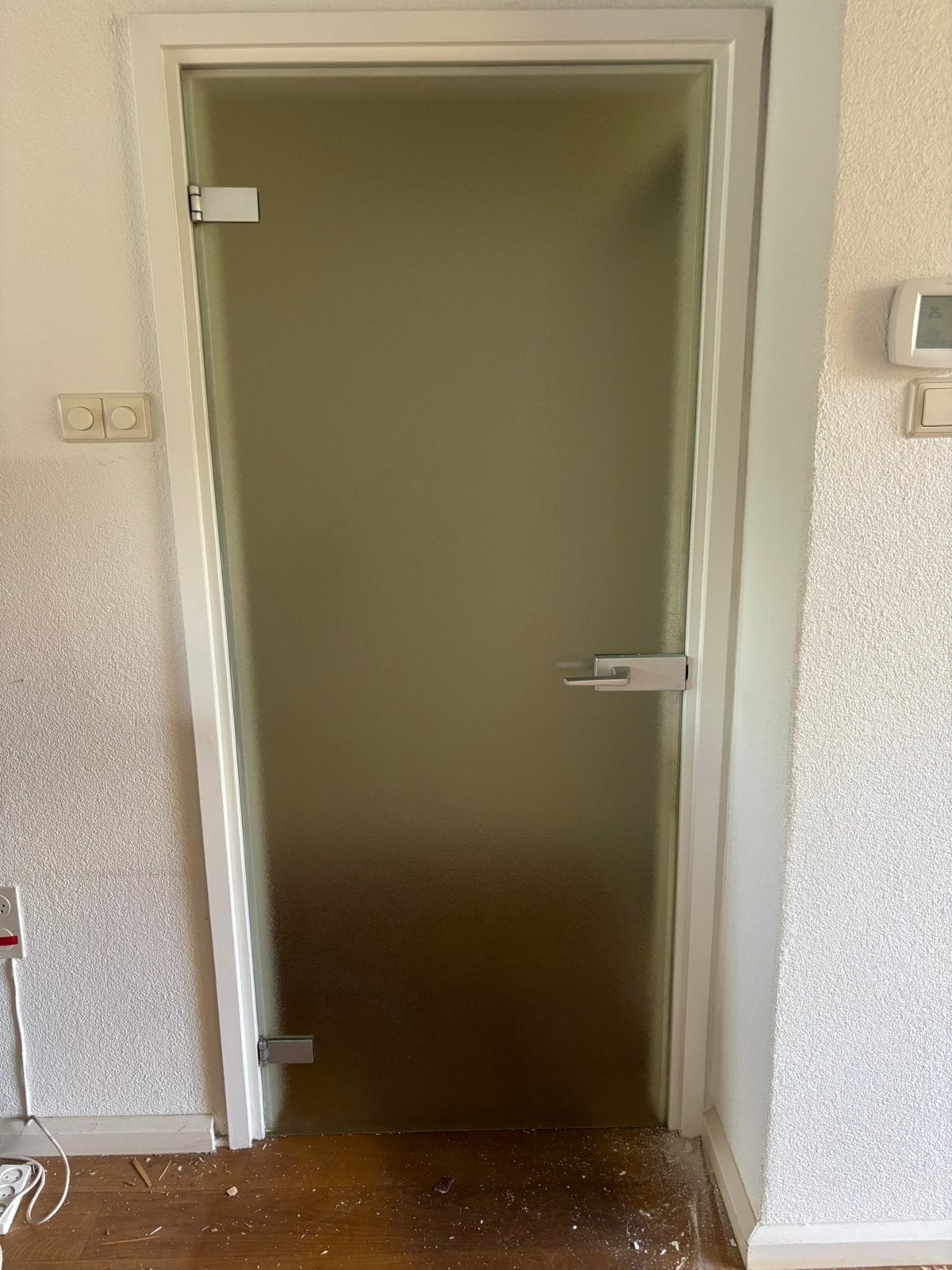 Glazen deur, Ophalen, Zo goed als nieuw, Binnendeur, 200 tot 215 cm
