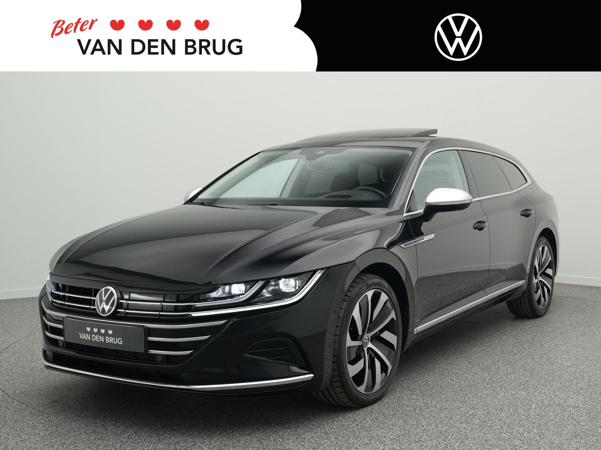 Volkswagen Arteon Elegance 1.4 TSI eHybrid 218PK | Panoramad, Auto's, Arteon, 4 cilinders, Zwart, Hybride Elektrisch/Benzine