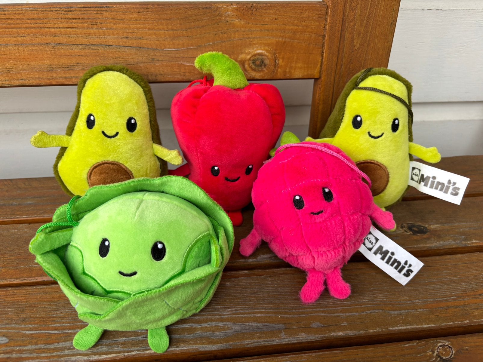 Lidlmini’s Lidl mini’s groente en fruit knuffels | per stuk, Verzamelen, Lidl, Ophalen of Verzenden