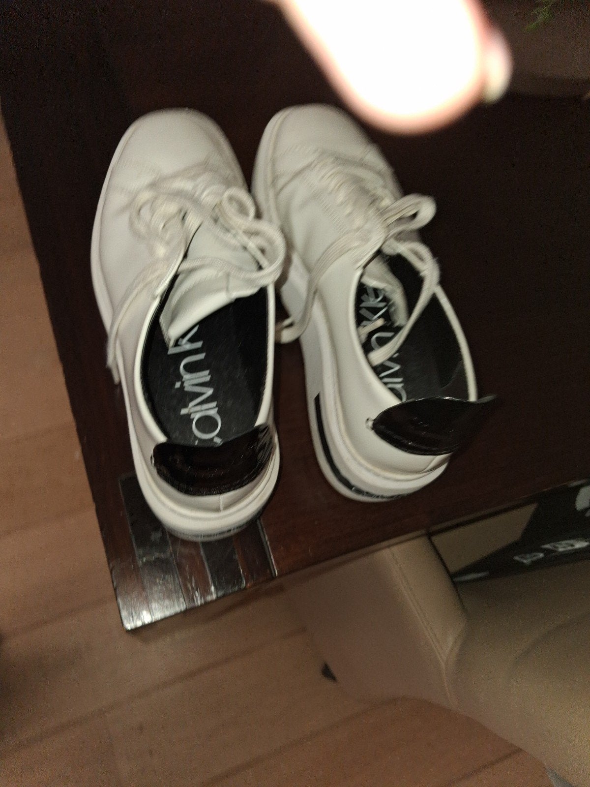 Mooie Calvin Klein sneakers, maat 37, Wit, Ophalen of Verzenden, Calvin Klein, Sneakers of Gympen