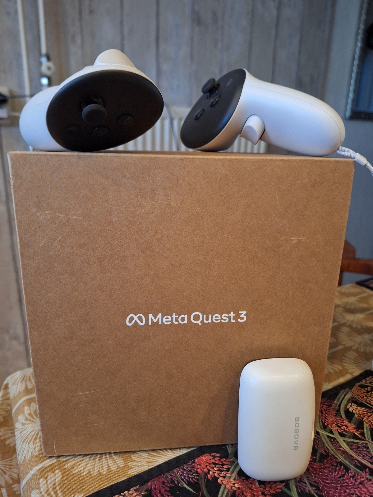 Meta Quest 3 met BoboVR S3 Pro Head Strap en accessoires, Spelcomputers en Games, Ophalen, Zo goed als nieuw, VR-bril, Overige platformen