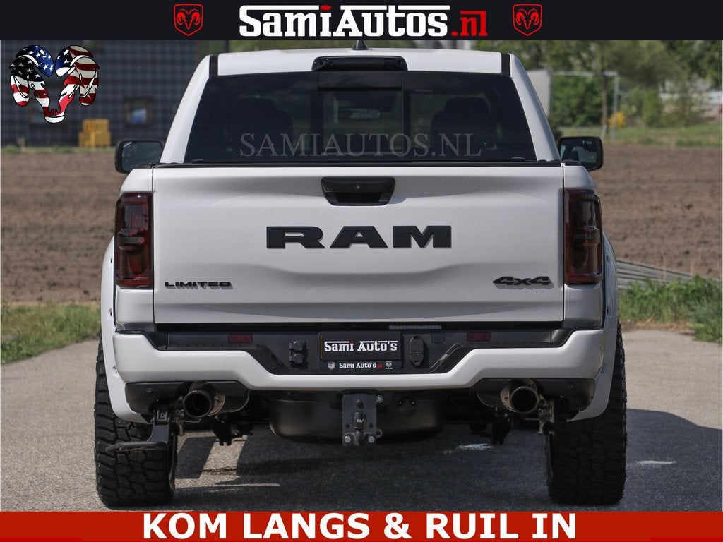 Dodge Ram LIMITED H.O 540PK 706Nm | Massage + Full Option |, Auto's, Dodge, Automaat, Met garantie (alle), Wit, Leder