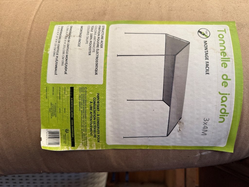 Nieuwe partytent 3x4M - Ideaal voor elk feest!, Ophalen, Partytent, Nieuw, 4 tot 6 meter