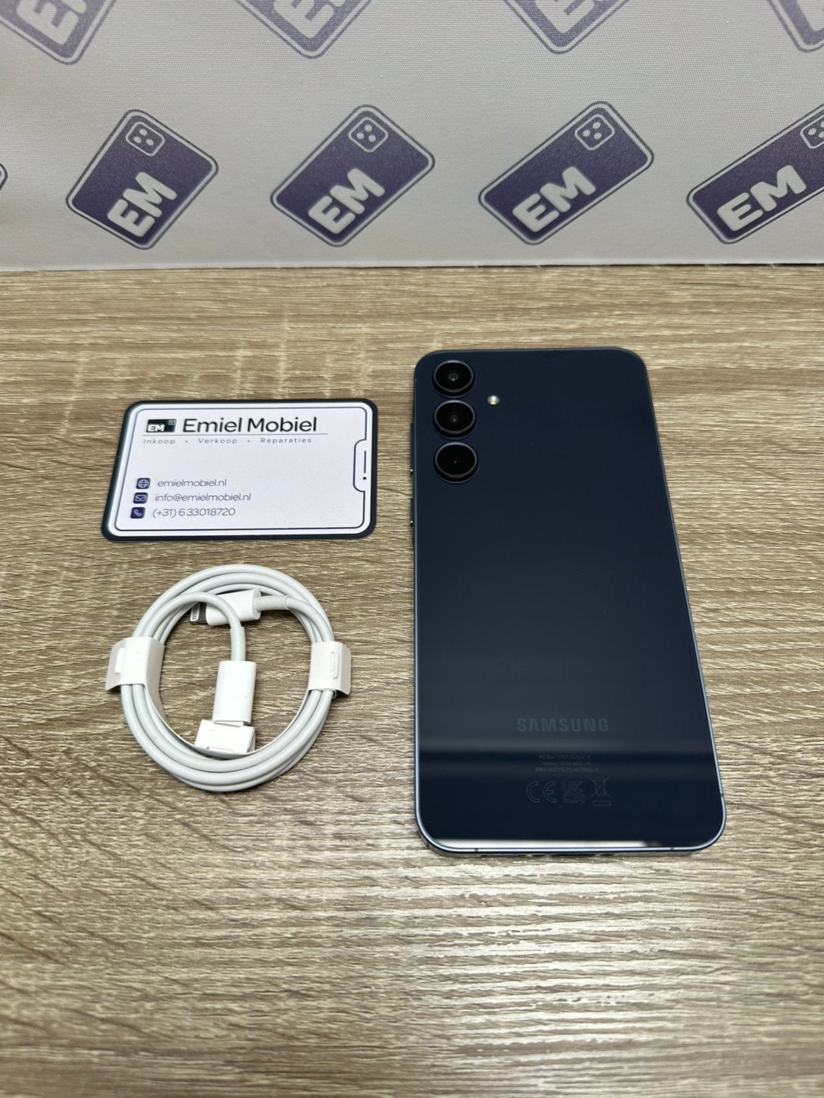 Samsung Galaxy A55 5G - 128GB / garantie, Zwart, Ophalen of Verzenden, Zo goed als nieuw, Zonder simlock