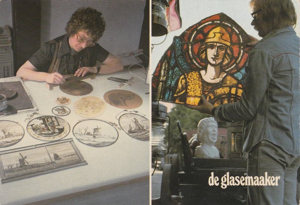 EDAM De Glasemaaker Bierkade, Verzamelen, Verzenden, 1980 tot heden, Gelopen, Noord-Holland