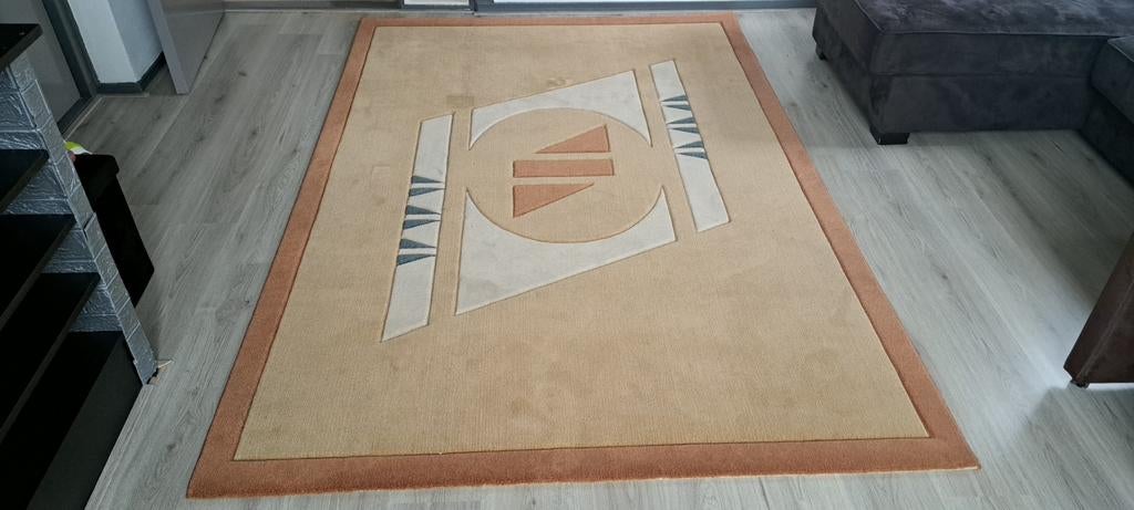 Mooi klassiek Turks crèmekleurig tapijt 170x250cm, Ophalen