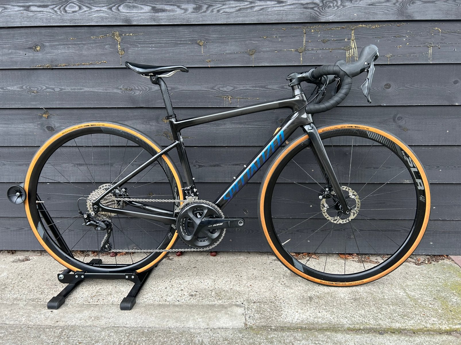 Mooie Specialized Tarmac SL6 racefiets 49cm shimano 105 11sp, 28 inch, Carbon, Heren, 49 tot 53 cm