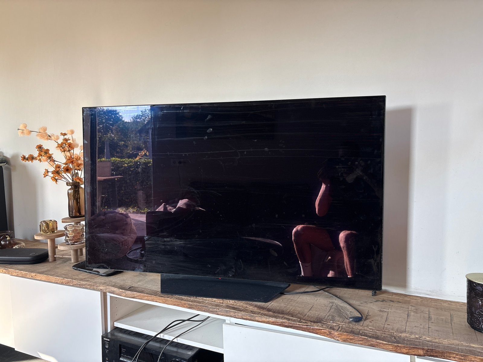 Grote Smart TV - Perfect voor films en series, OLED, Ophalen of Verzenden, 100 cm of meer, Niet werkend