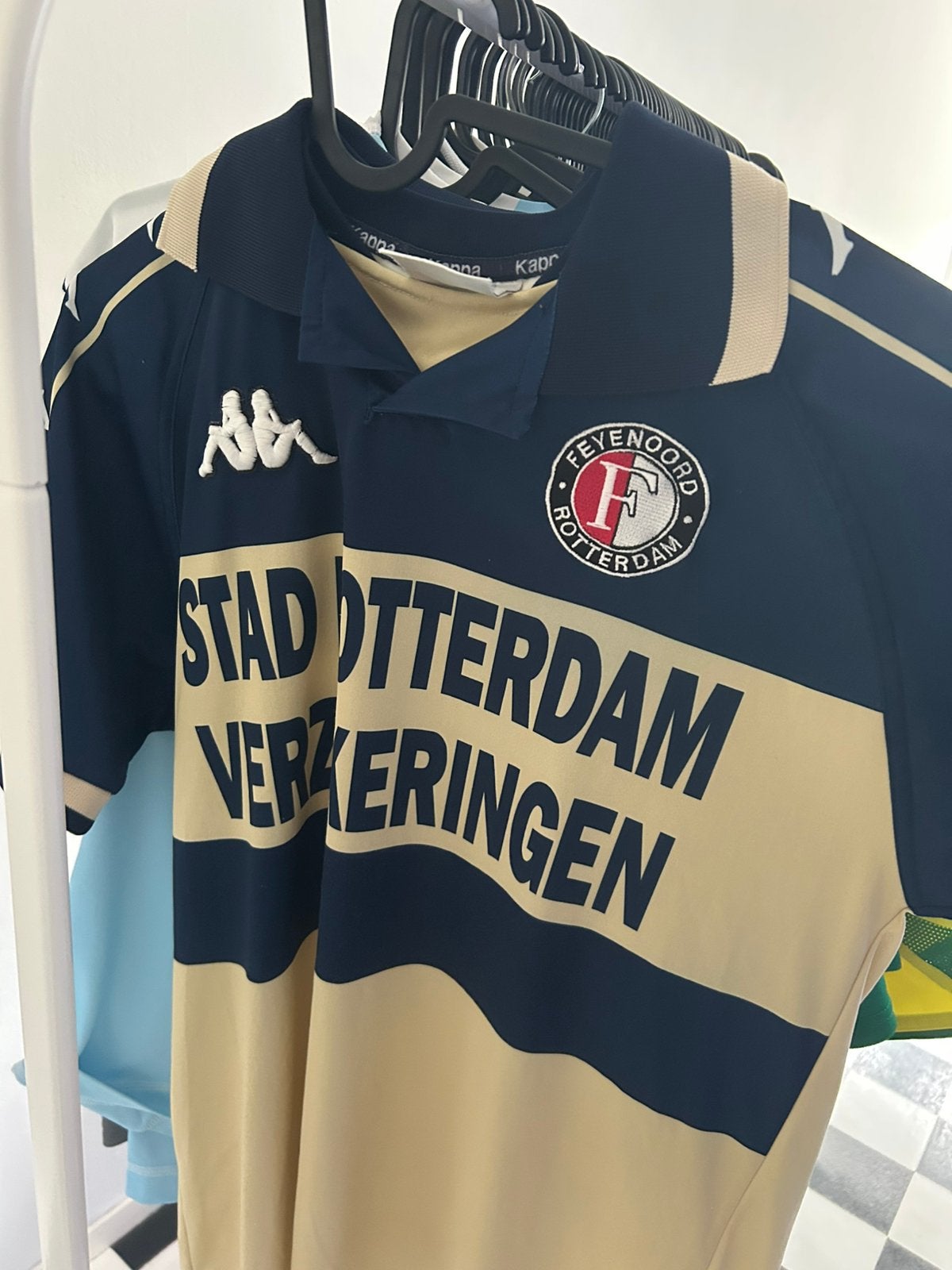 Feyenoord uitshirt 2000/01 - Maat M, Ophalen of Verzenden, Zo goed als nieuw, Shirt