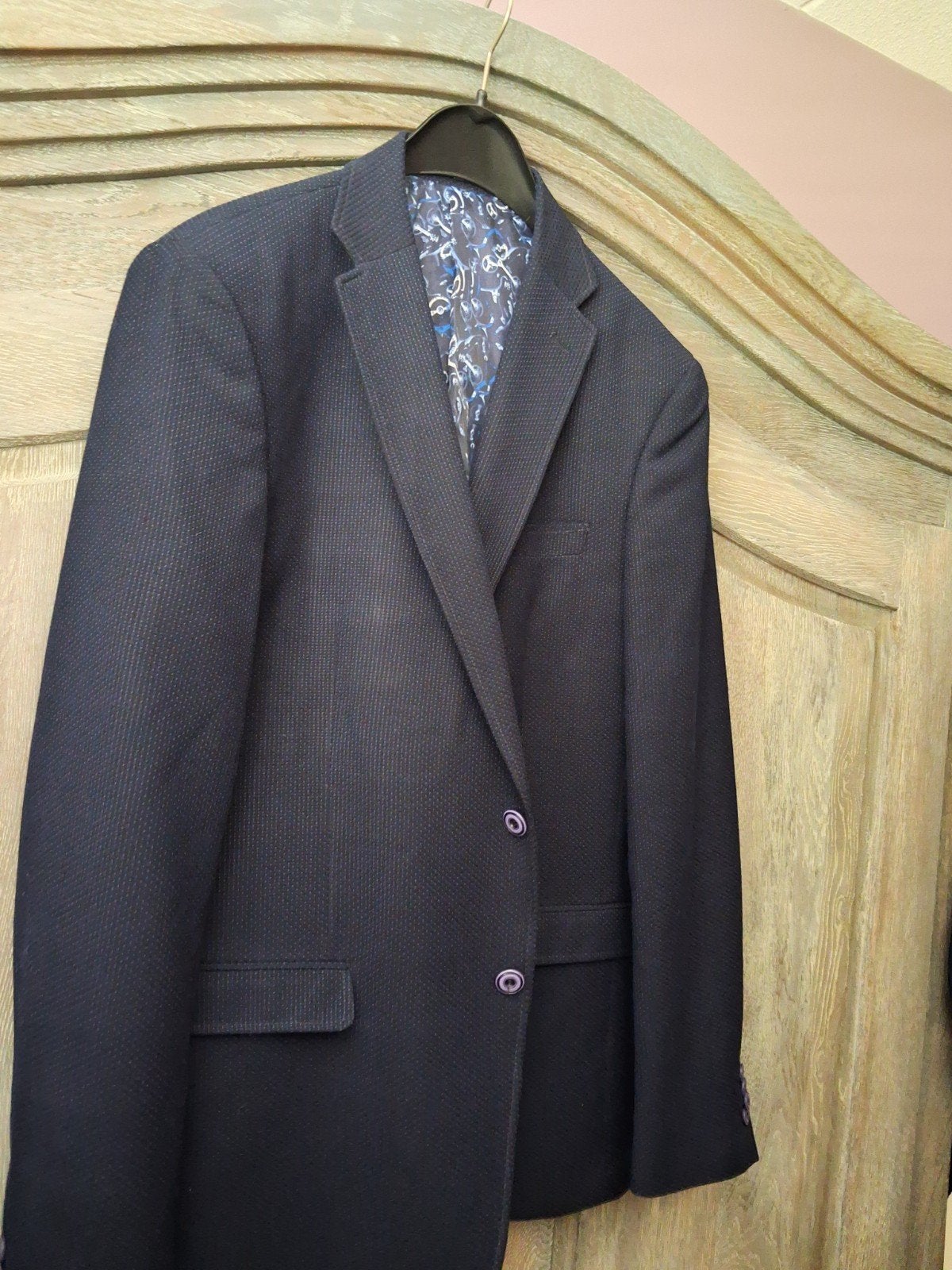 Steven van Vliet Heren Colbert Donkerblauw Maat XL, Kleding | Heren, Kostuums en Colberts, Steven van Vliet, Blauw, Maat 56/58 (XL)