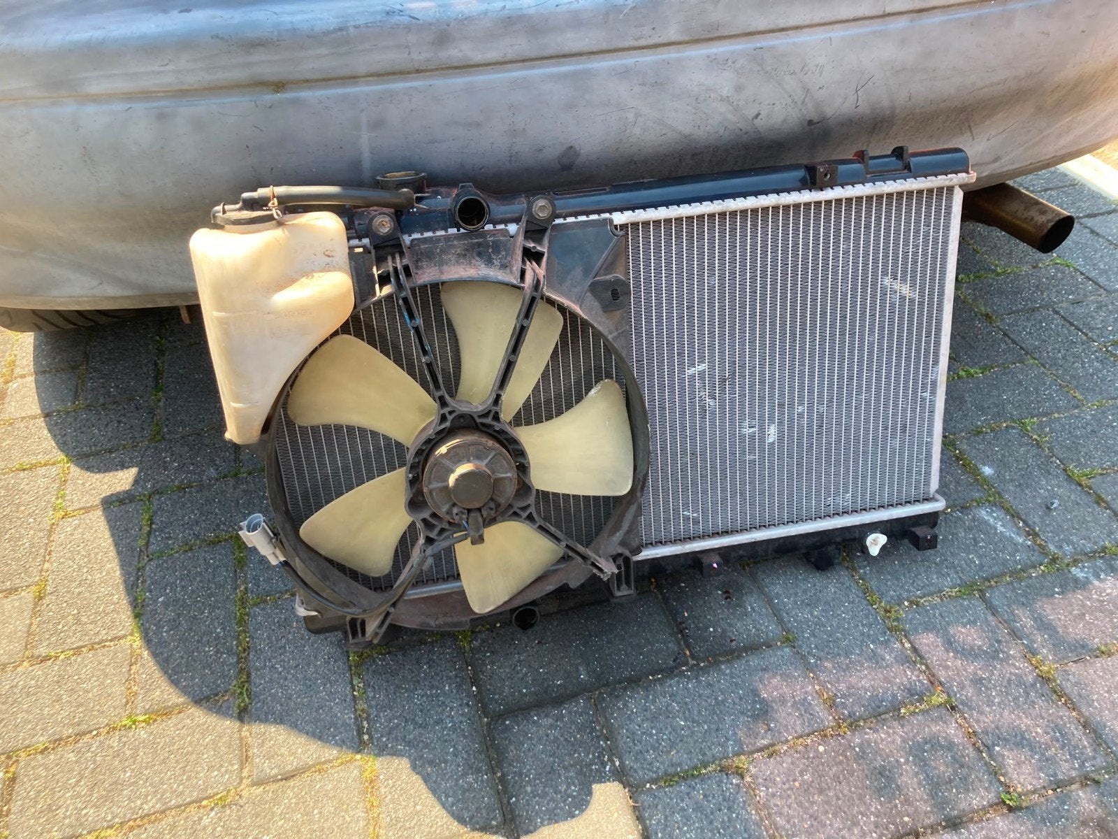 Toyota paseo radiateur met koelvin, Auto-onderdelen, Ophalen of Verzenden, Gebruikt