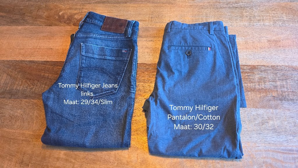 Tommy Hilfiger Jeans, Ophalen, Blauw, Zo goed als nieuw, Tommy Hilfiger