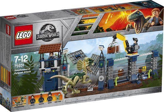 🎁 Lego Jurassic World 75931 - Dilophosaurus Attack 🎁, Lego, Nieuw, Ophalen of Verzenden, Complete set