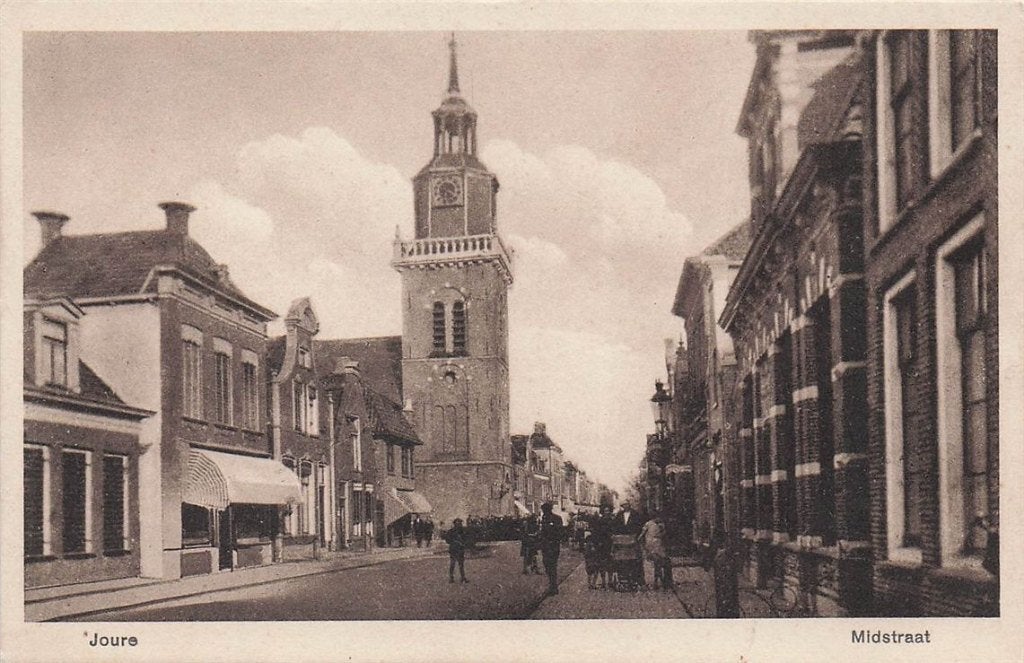 703-331-005 Joure Midstraat, Verzenden, Voor 1920, Friesland