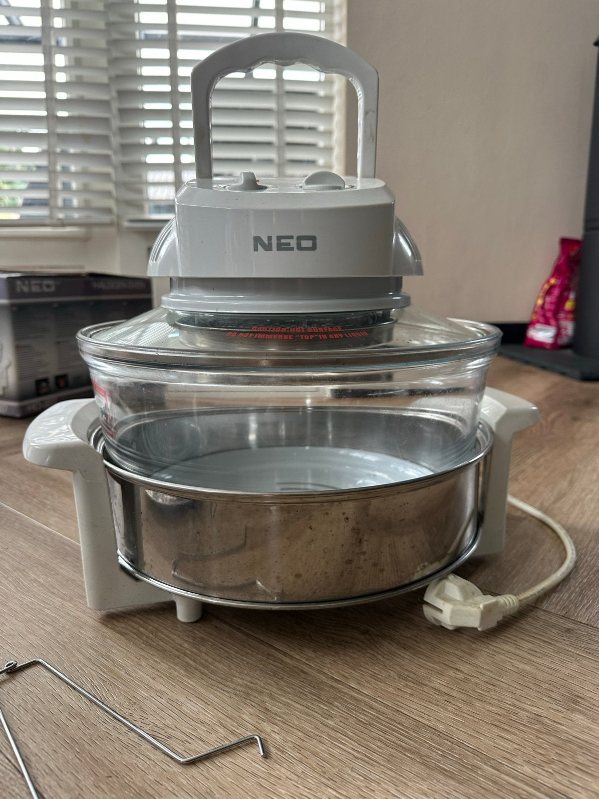 NEO Halogeenoven HO-817 - Compacte heteluchtoven, Minder dan 45 cm, Hete lucht, Vrijstaand, Gebruikt