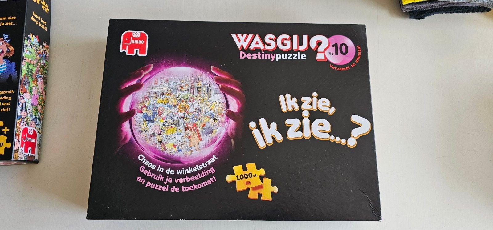 WASGIJ? PUZZEL 1000 stukjes., Hobby en Vrije tijd, Ophalen of Verzenden, 500 t/m 1500 stukjes, Zo goed als nieuw