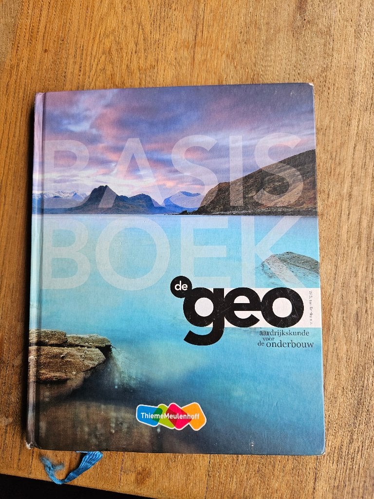 Basisboek de Geo aardrijkskunde, Boeken, Ophalen of Verzenden, Alpha, Zo goed als nieuw, HBO