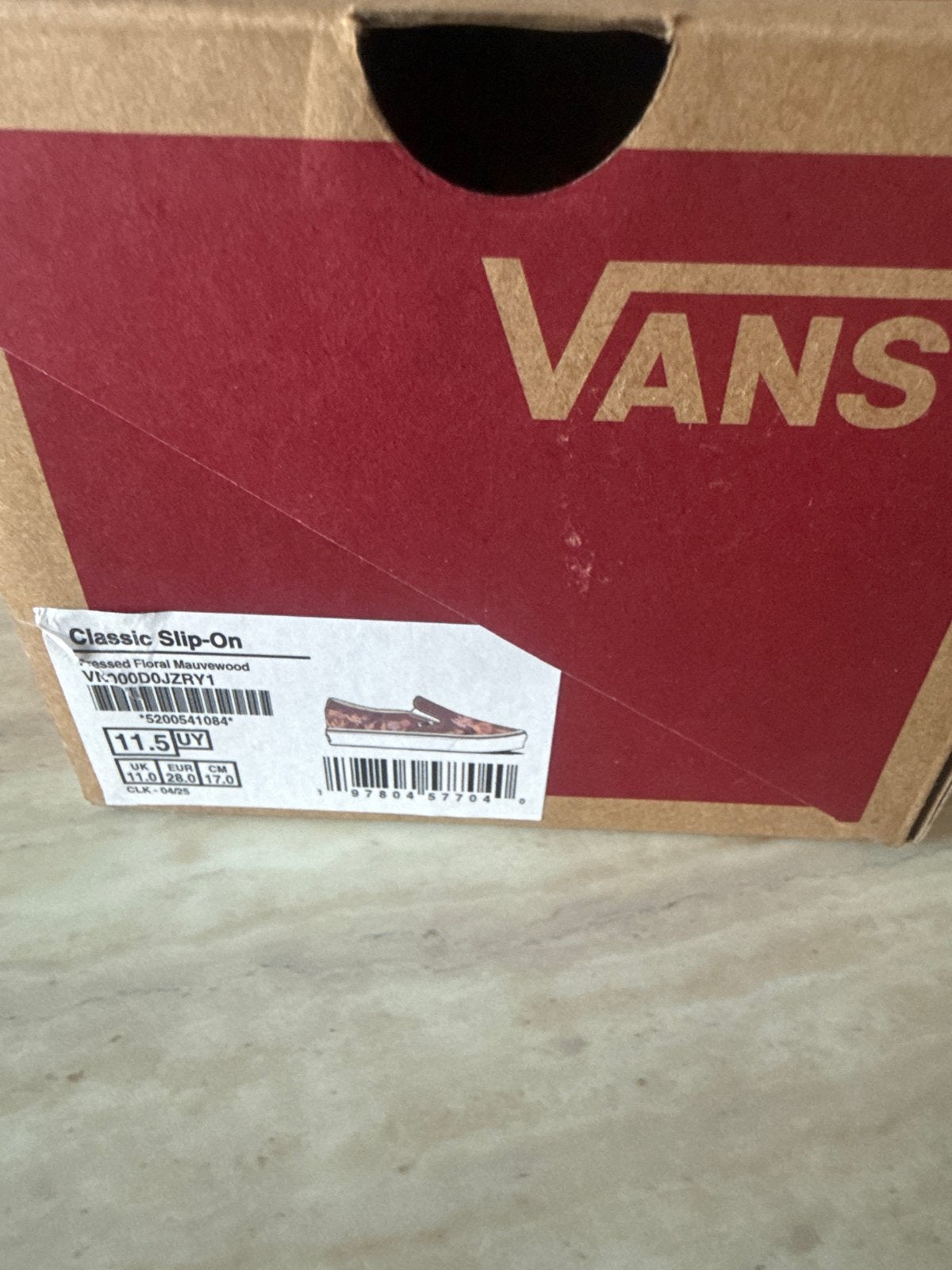 Vans Classic Slip-On 'Forest Yellowwood' - Maat 28, Ophalen, Nieuw, Jongen of Meisje, Schoenen