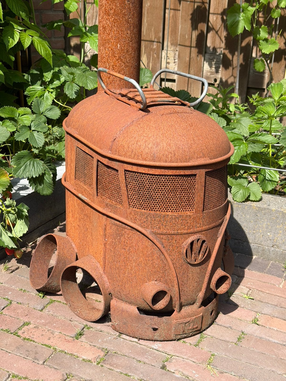 Tuinhaard Volkswagen T1, Ophalen, Gebruikt