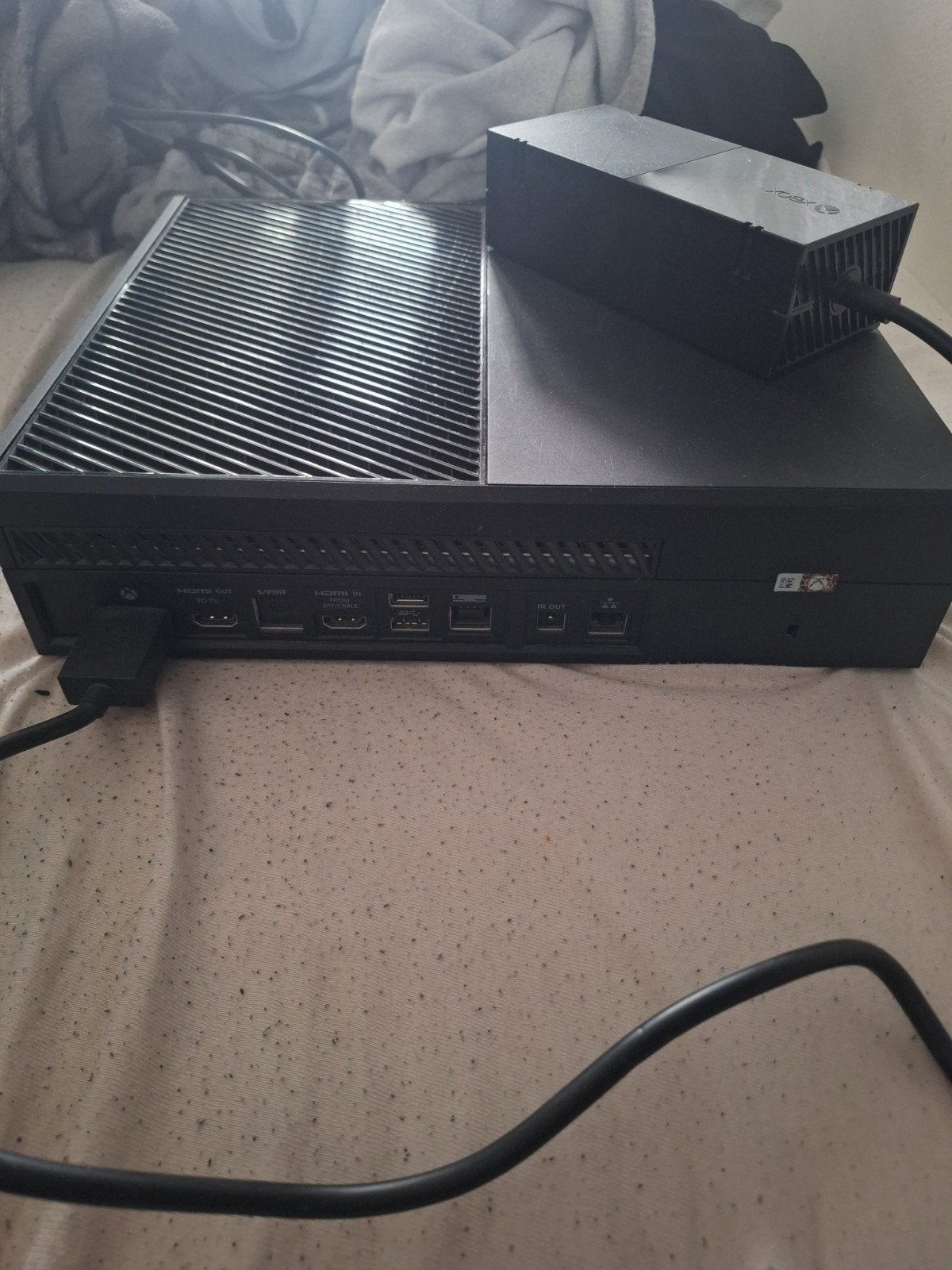 Xbox One met voeding, zonder stroomkabel, Xbox One, Ophalen of Verzenden, Zonder controller, 500 GB