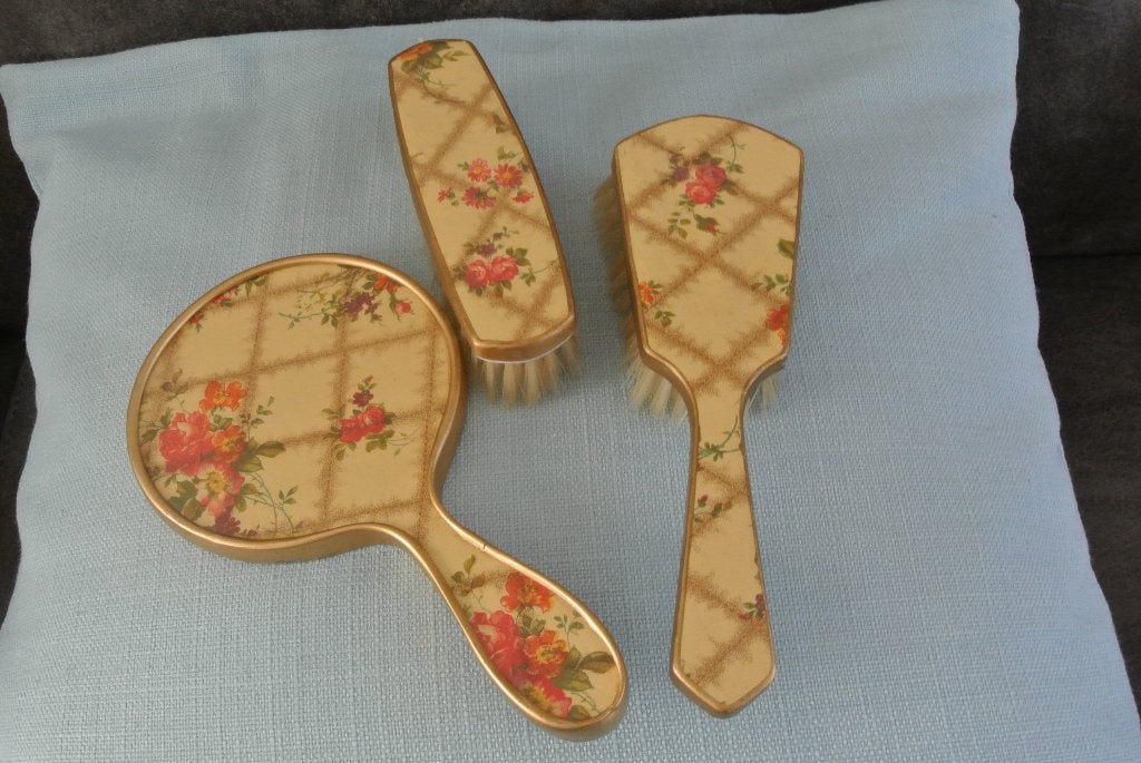 Kaptafel set Brocante Vintage, Antiek en Kunst, Ophalen of Verzenden