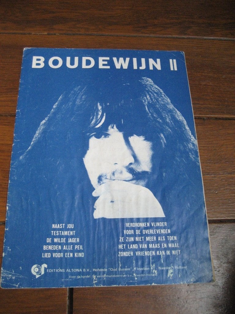 Boudewijn de groot bladmuziek beginjaren, Ophalen of Verzenden, Zo goed als nieuw, Artiest of Componist