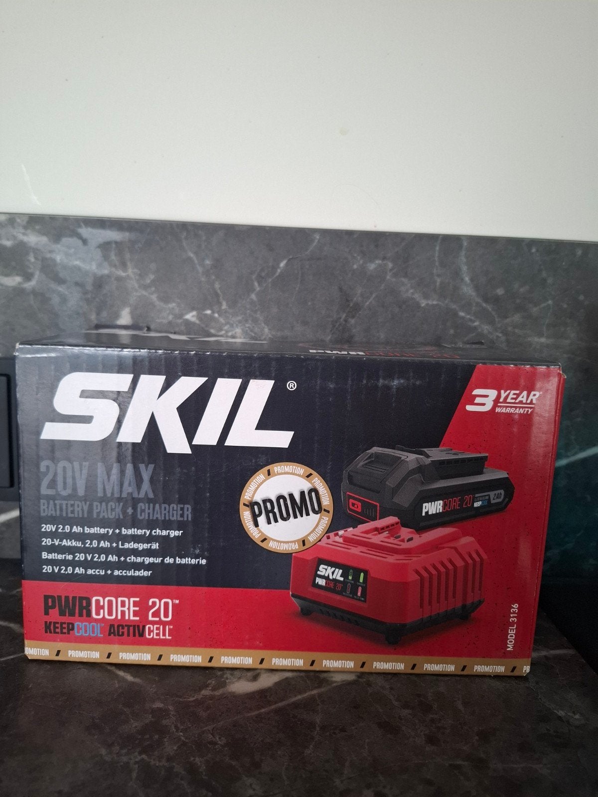 SKIL 20V MAX Accu Pack + Oplader - Nieuw in doos, Ophalen of Verzenden, Nieuw, Overige merken