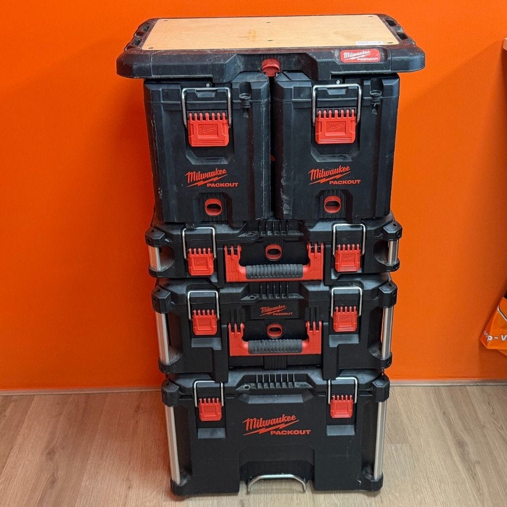 Milwaukee Packout Koffer Set | Leeg | 6 Stuk