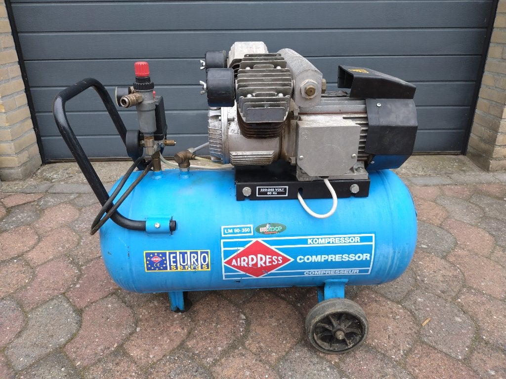 Compressor Airpress LM 50-350, Ophalen, 6 tot 10 bar, Zo goed als nieuw, Minder dan 200 liter/min