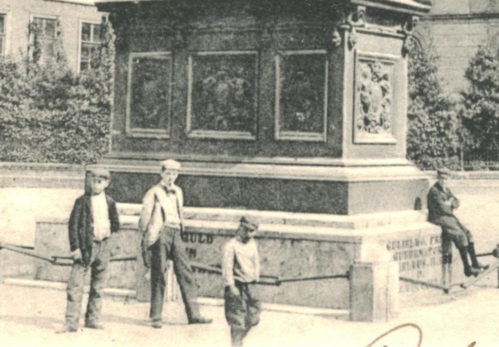 984286 s Gravenhage Willem de Zwijger 1899 ZH Gelopen, Ophalen of Verzenden, Voor 1920, Gelopen, Zuid-Holland