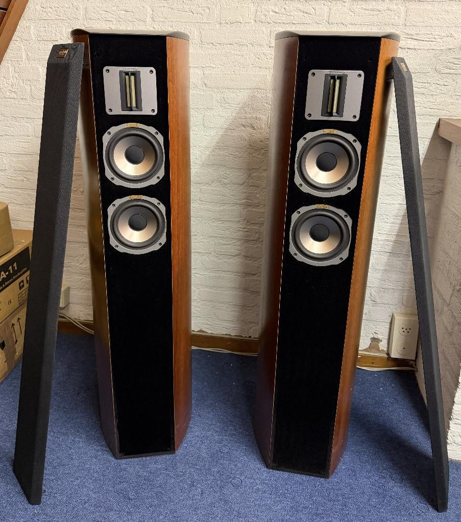 Quadral Aurum 9, Audio, Tv en Foto, Luidsprekers, Gebruikt, 120 watt of meer, Front, Rear of Stereo speakers, Ophalen