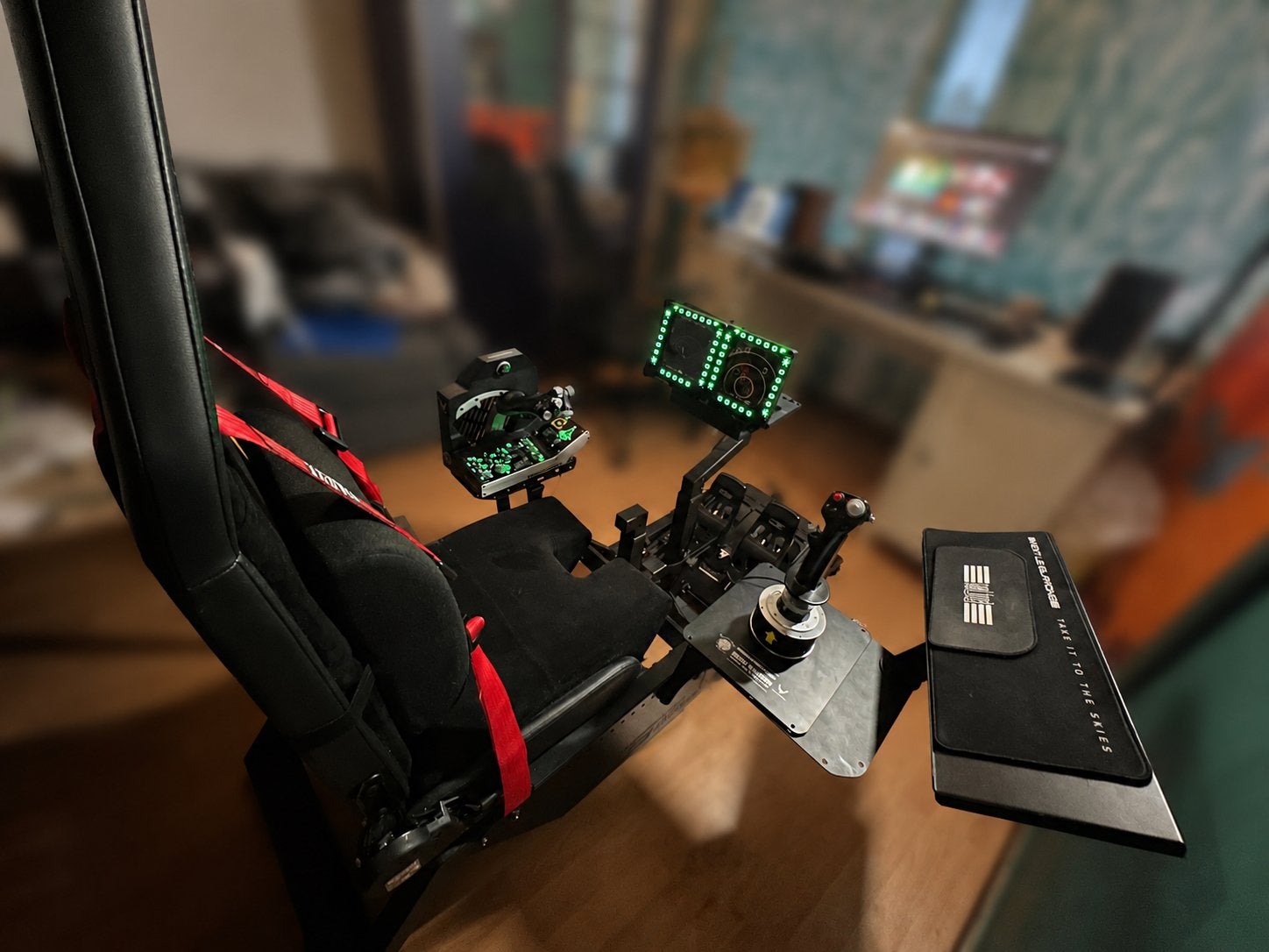 Next Level Racing - Flight Simulator Cockpit, Computers en Software, Ophalen, Zo goed als nieuw