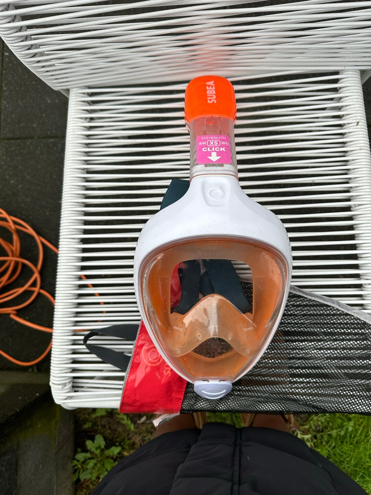 Subea Easybreath Snorkelmasker XS - Zo goed als nieuw, Ophalen of Verzenden, Zo goed als nieuw, Snorkelmasker