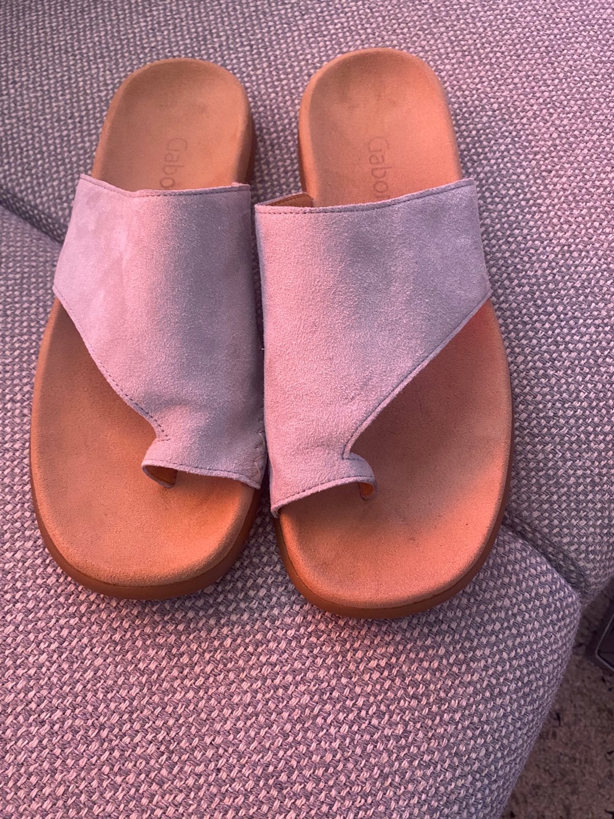 Gabor teen slippers maat 41, Slippers, Blauw, Nieuw, Ophalen of Verzenden