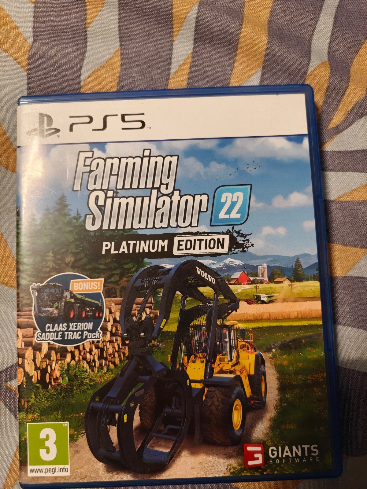 Farming Simulator 22 Platinum Edition PS5, Ophalen, Online, 1 speler, Zo goed als nieuw