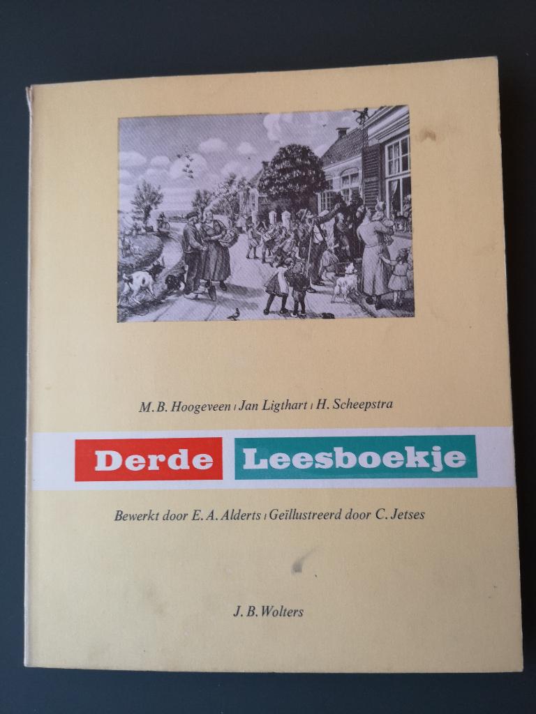 Derde leesboekje, ill. C. Jetses, Ophalen of Verzenden, Nieuw
