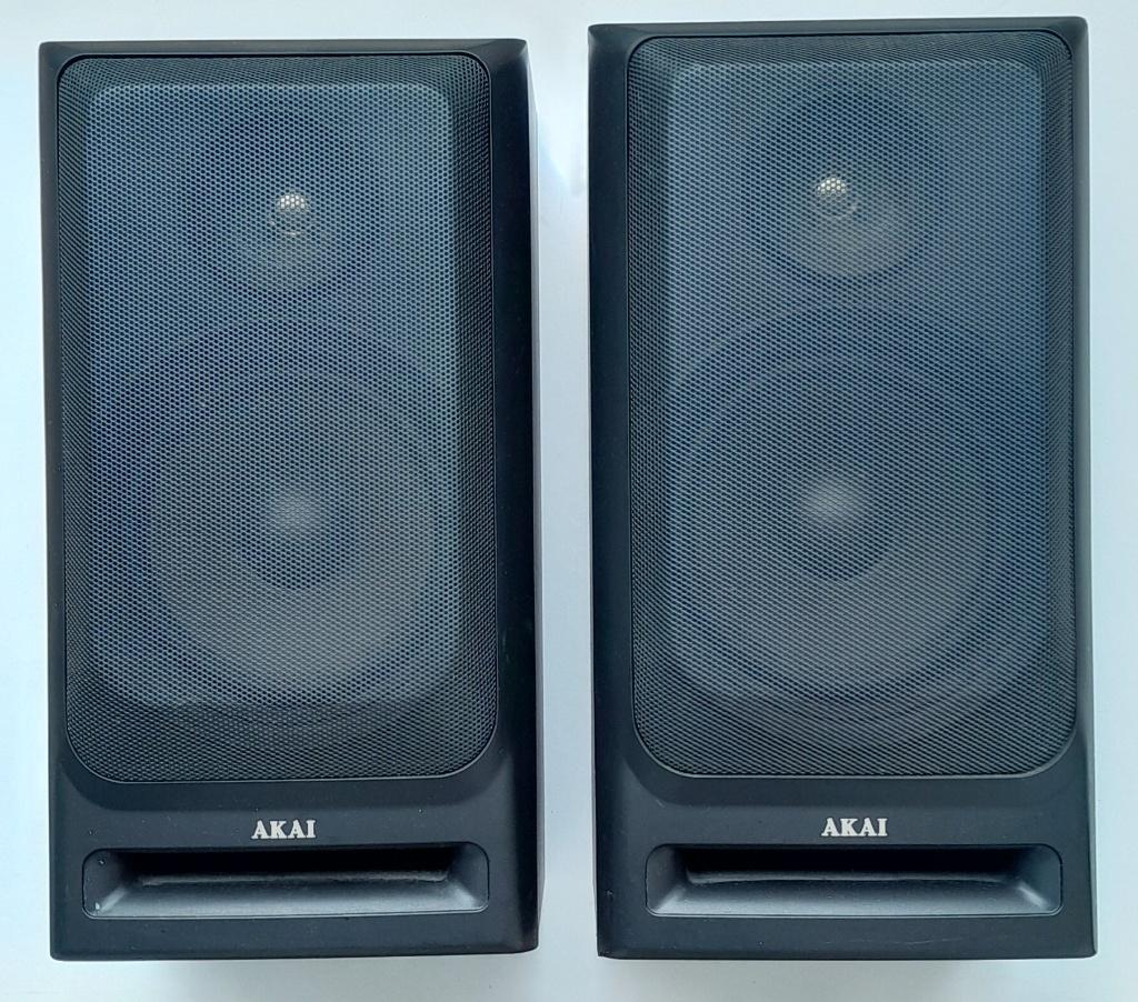 Akai Geluidsbox 2 stuks 50W, Overige merken, Overige typen, Ophalen of Verzenden, Zo goed als nieuw