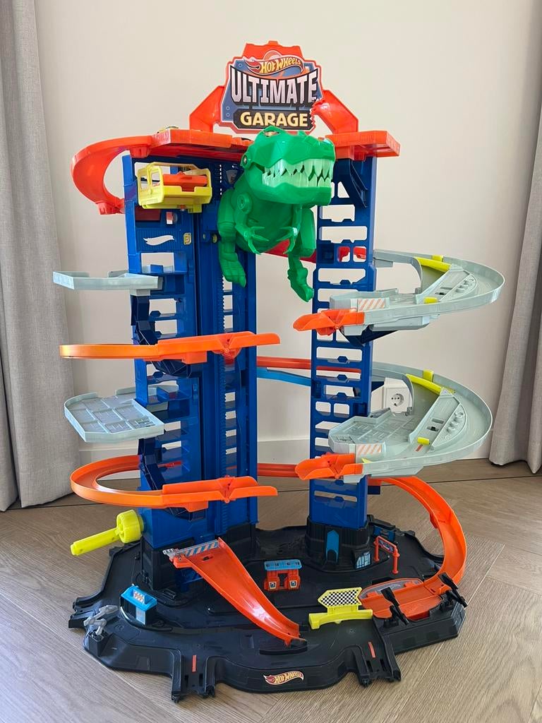 Hot Wheels Ultimate autogarage, Ophalen, Hot Wheels, Handmatig, Racebaan