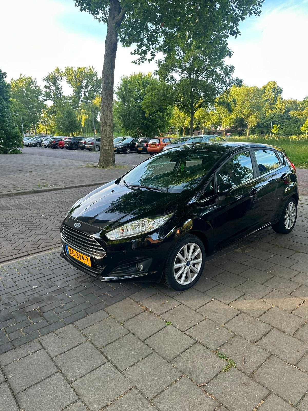 Ford Fiësta 1.0 74KW/100PK 5D 2016 Zwart, Auto's, Ford, Particulier, Fiësta, Benzine, B, Hatchback, Handgeschakeld, Origineel Nederlands