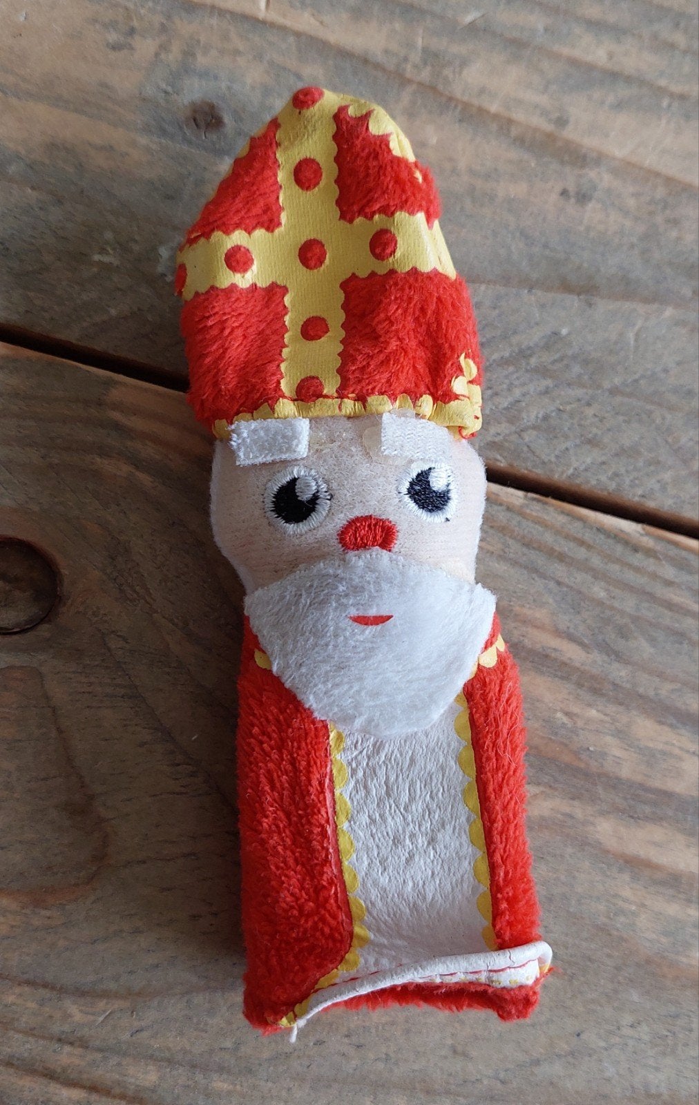 Sinterklaas vingerpopje, Ophalen of Verzenden, Zo goed als nieuw