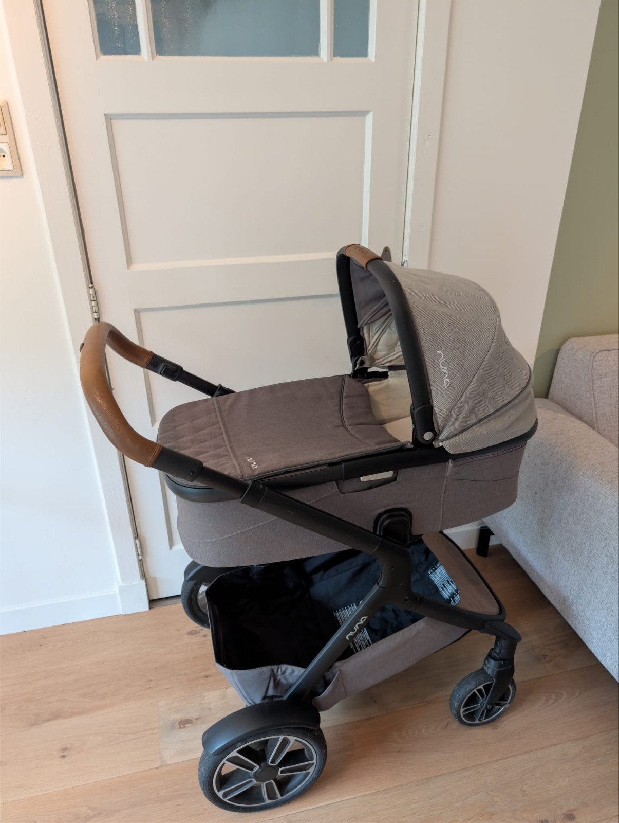 Nuna Demi Grow Kinderwagen - Gebruikt met gebruikerssporen, Ophalen, Gebruikt, Overige merken, Met reiswieg