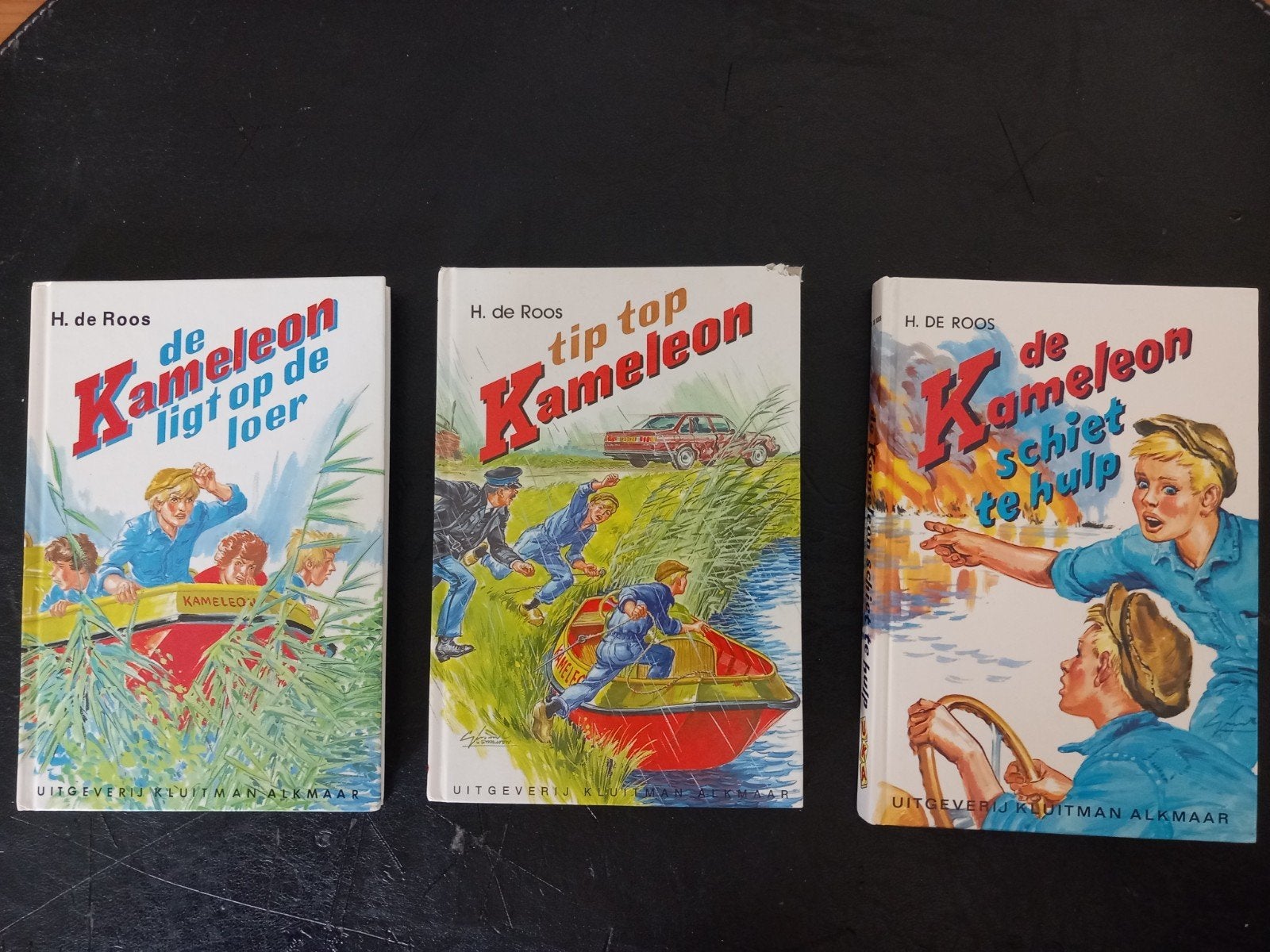 De Kameleon boeken - H. de Roos (3 stuks), Ophalen of Verzenden, Gelezen, H. de Roos, Fictie