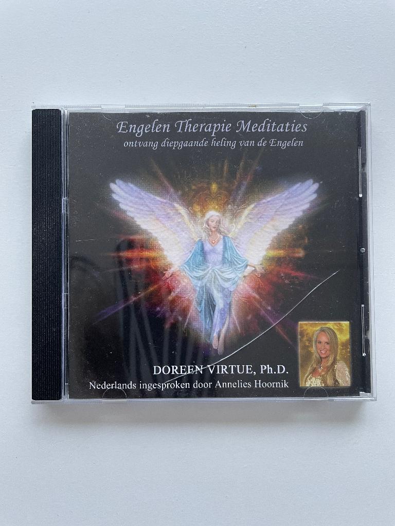 Engelentherapie Meditaties - Doreen Virtue, Cd's en Dvd's, Cd's | Meditatie en Spiritualiteit, Zo goed als nieuw, Verzenden